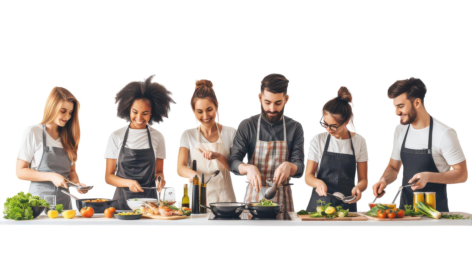 Team che invita alla workshop